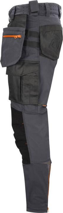Actual product image Projob Waistband trousers with stretch inserts and removable hanging pockets (50)