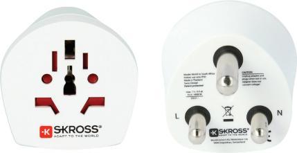 Actual product image Skross World to South Africa