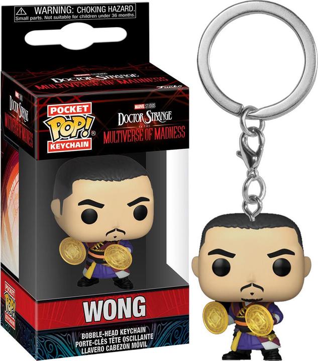Actual product image Funko Portachiavi Pop! Dr Strange 2 : Wong