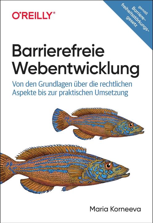 Produktbild Barrierefreie Webentwicklung (Deutsch, Maria Korneeva, 2025)