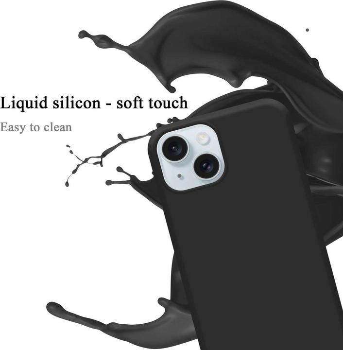 Produktbild Cadorabo Hülle für Apple iPhone 15 PLUS TPU im Liquid Case Design (Apple iPhone 15 Plus)