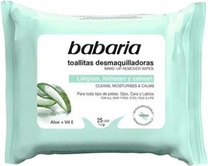 Image du produit Babaria Toallitas Desmaquilladoras Aloe Vera (Chiffons de nettoyage)