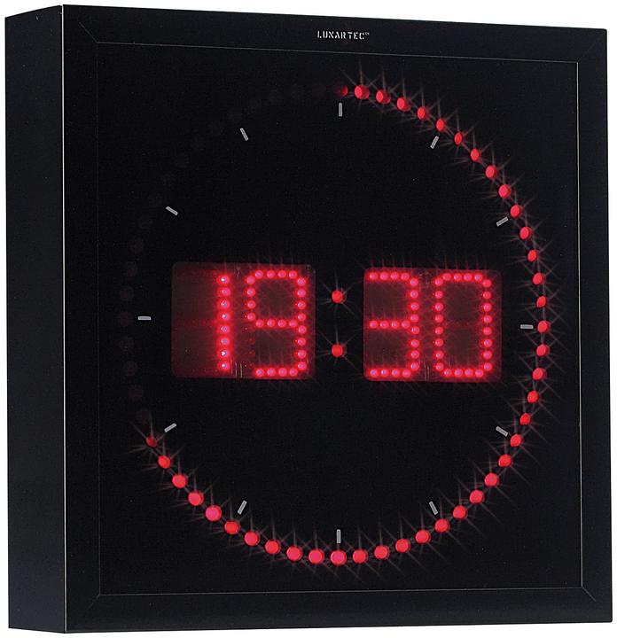 Produktbild Lunartec LED-Wanduhr