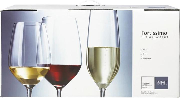Produktbild Schott Zwiesel Fortissimo (18 Gläser, Weissweingläser)