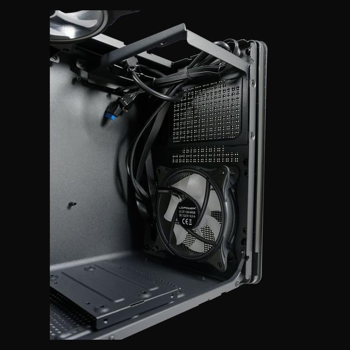 Actual product image LC-Power Gehuse Gaming LC-716MB-ON Amplified X retail (Mini-ITX, mATX)