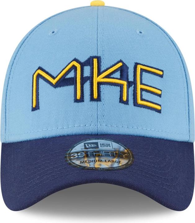Actual product image New Era 39Thirty Cap - CITY CONNECT Milwaukee Brewers - S/M (S, M)