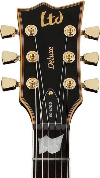 Image du produit ESP LTD EC-1000 VB Guitare électrique Vintage Black (Set de guitare électrique, Acajou, Ebène de Macassar)