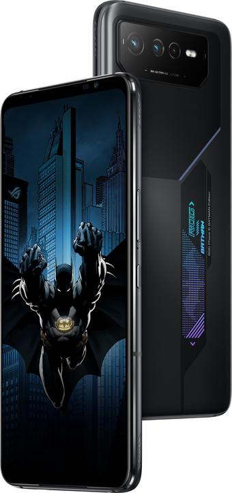 Actual product image ASUS ROG Phone 6 Batman Edition (256 GB, Black, 6.78", Dual SIM, 50 Mpx, 5G)