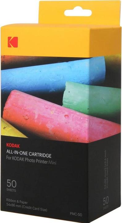 Image du produit Kodak Cassette de photos 50 feuilles (50 x, Carte de crédit)
