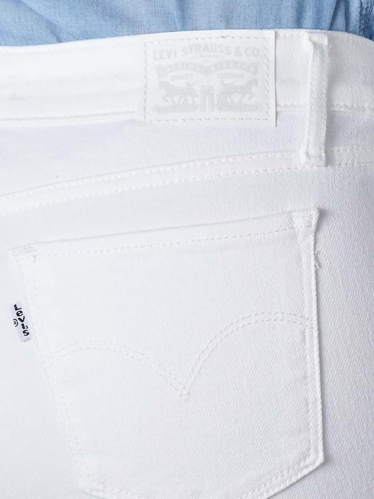 Actual product image Levis 711 Jeans Skinny Fit soft clean white (24)