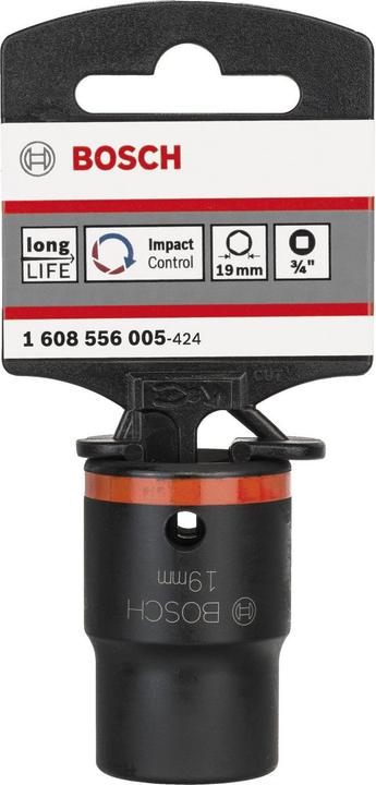 Produktbild Bosch Professional Zubehör Steckschlüsseleinsatz, SW 32 mm, L 53 mm, 44 mm, M22, 48,8 mm (32 mm)
