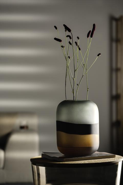 Actual product image Leonardo Vase Sabbia 26 cm, Braun/Transparent (1 x)