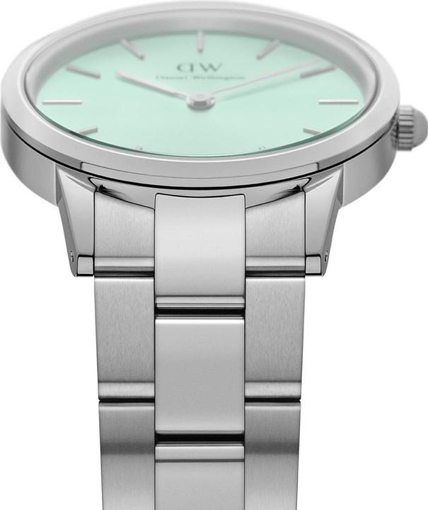Immagine prodotto Daniel Wellington Iconic Link Mint Silver (28 mm) (Orologio da polso analogico, 28 mm)