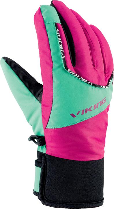 Image du produit Vikingsports Viking Europe Fin gants enfants rose/vert taille 5 2021 Gants d'extérieur (5)
