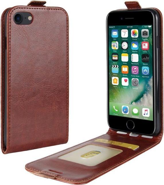 Produktbild MU Classic Leder Flipcase Hülle (Apple iPhone SE (3rd Gen), Apple iPhone SE (2nd Gen), Apple iPhone 8, Apple iPhone 7)