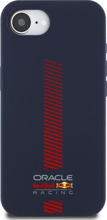 Actual product image Red Bull Case Silicone w/ Powerbar MagSafe for iPhone 16e navy blue (Apple iPhone 16e)