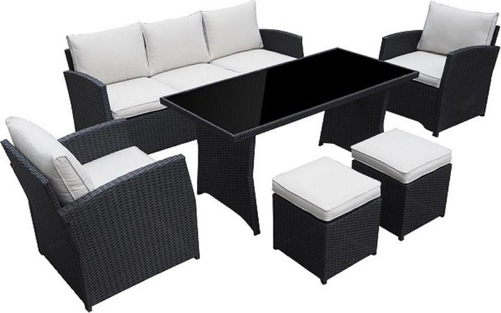 Produktbild Jet-Line Garten Lounge möbel Havanna schwarz