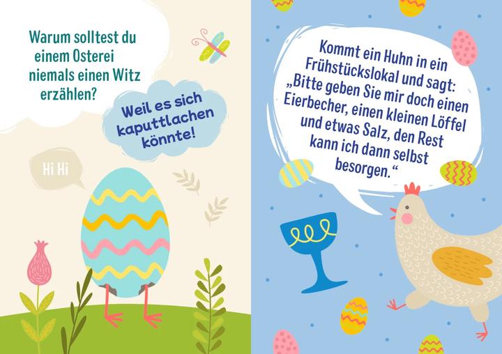 Produktbild Die lustigsten Osterwitze für Kinder (Deutsch, Pattloch Verlag, 2024)