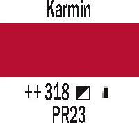 Produktbild Amsterdam Acrylfarbe Standard Series 318 (Karmin, 120 ml)