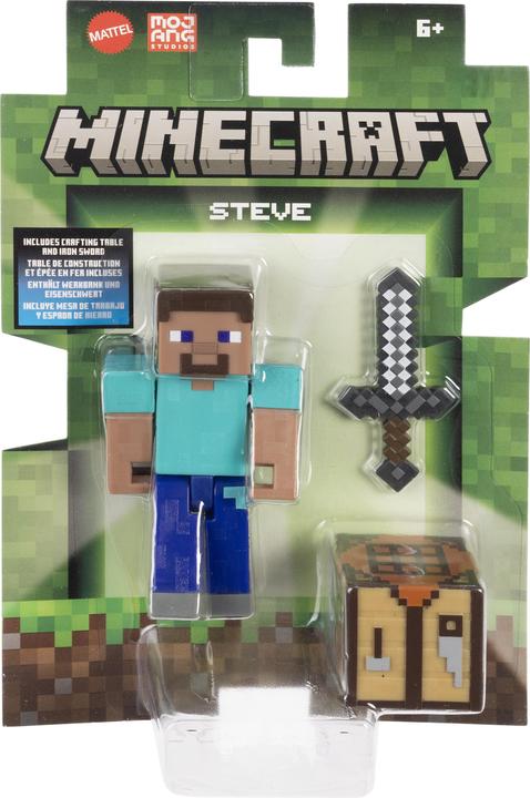 Actual product image Mattel Minecraft Creeper