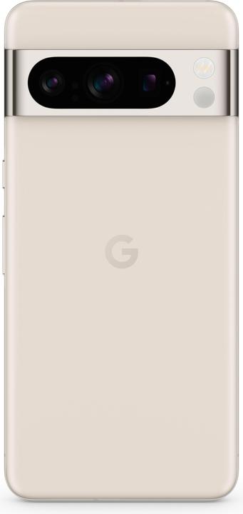 Actual product image Google Pixel 8 Pro (128 GB, Porcelain, 6.70", SIM + eSIM, 50 Mpx, 5G)
