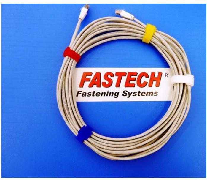 Produktbild Fastech ETK-3-1 Cabel Strap, rot (Klettkabelbinder, 150 mm, 100 Stk.)