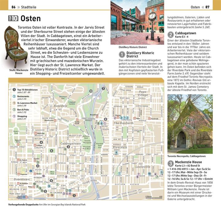 Produktbild Top 10 Reiseführer Toronto (Deutsch, DK Verlag Reise, 2022)