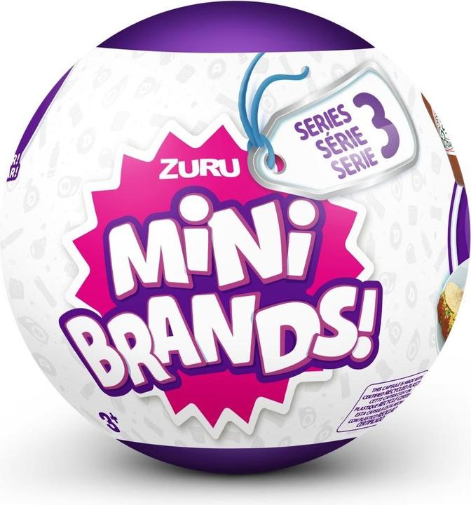 5 Surprise Figures Mini Brands Global Collector's Case