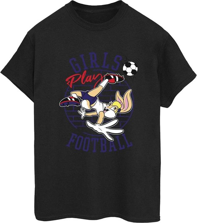 Looney Tunes Lola Bunny Girls Play Football TShirt