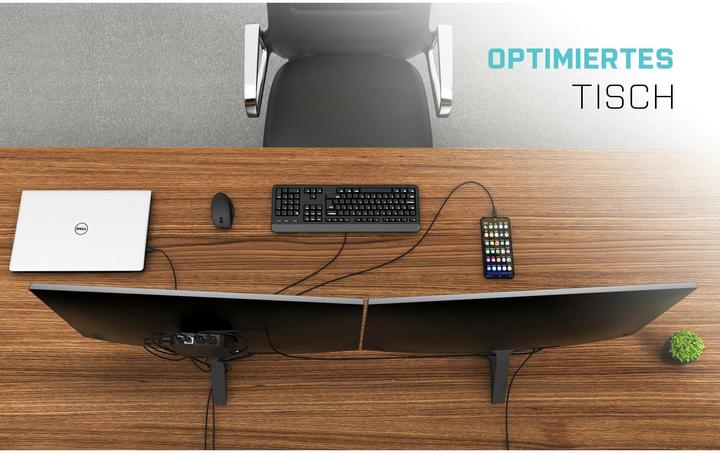 Actual product image i-tec Dual (USB-C, 3 Ports)