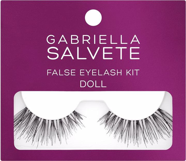Gabriella Salvete Doll False Eyelash Kit - False eyelashes with glue - (Künstliche Wimpern)