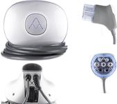 Produktbild Charge Amps Halo Wallbox Silber Wand 3 (Typ 3, 11 kW, 16 A, Fest verdrahtet)