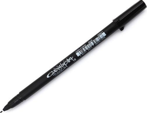 Actual product image Sakura Pigma Calligrapher (Black, 3 x)
