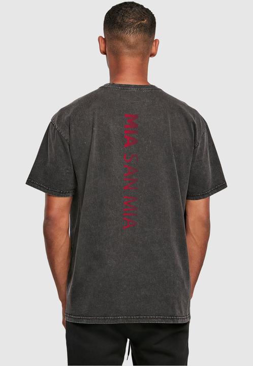 Image du produit FC Bayern München Mia San Mia V GR Acid Washed Heavy Oversize Tee - 115607 (M)