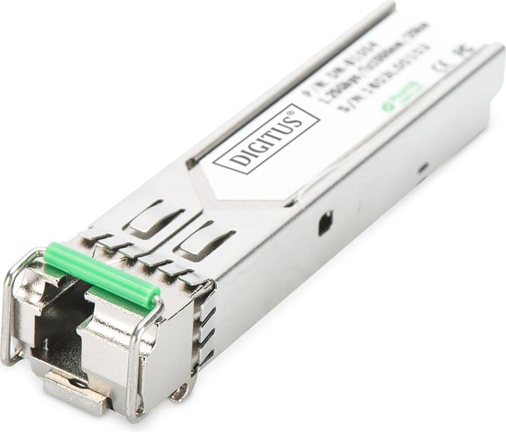 Digitus SFP+ 10 Gbps Bi-direktional Modul Singlemode 10km Tx1330/Rx1270 LC Simplex Stecker mit DDM Feature