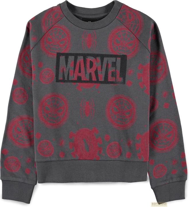 Spiderman Girls Crew Sweater