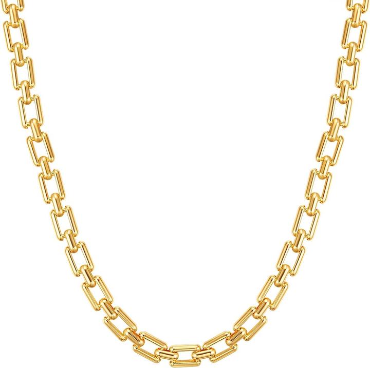 Lulu & Jane Damen Metall-Legierung gelbgold 46,0 cm - 29663 (Metall-Legierung, 46 cm)