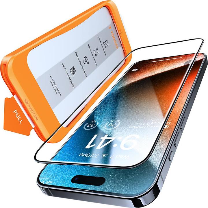 Immagine prodotto Torras Vetro antiproiettile diamantato (1 Pezzo/i, Apple iPhone 15 Pro Max)