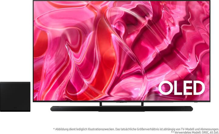 Samsung SAMS GQ-65S90C OLED TCS SMA UHD 163 GQ65S90CATXZG (65", S90C, OLED, 4K)