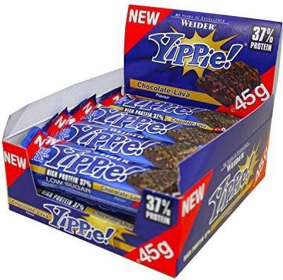 Actual product image Weider Yippie! Bar (12 x 45g) (Vanilla, 540 g)