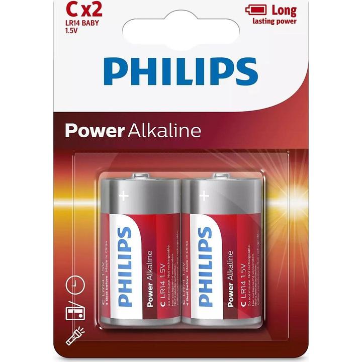Immagine prodotto Philips Potenza Alcalina (2 pz., C)