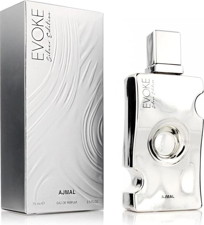 Ajmal Evoke Silver Edition by Eau de Parfum Spray 75 ml (Eau de Parfum, 75 ml)