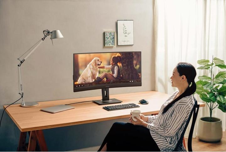 Produktbild Viewsonic LED monitor - QHD 34 inch curved 21:9 (3440 x 1440 Pixel, 34")