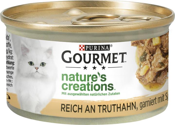 Produktbild Gourmet Nature's Creations Pute 85g (Adult, 1 Stk., 85 g)
