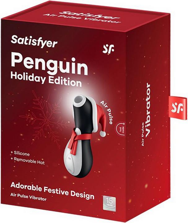 Actual product image Satisfyer Penguin - Air Pulse Stimulator - Holiday Edition