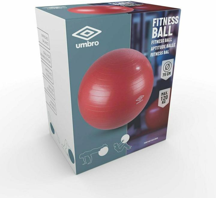 Image du produit Umbro Balle de fitness D75cm Red (75 cm)