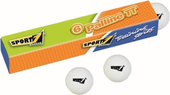 Power Play 708800061 - SPORT-ONE - SCATOLA 6 PALLINE PING PONG
