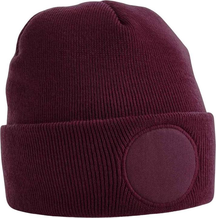 Actual product image Beechfield Circular Patch Beanie