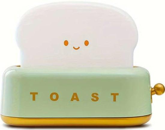 Immagine prodotto PhoneLook Lampada da tavolo a LED a forma di simpatico tostapane Luce notturna per bambini USB-C