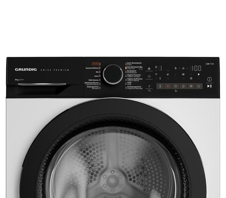 Produktbild Grundig Wäschetrockner GTR5100, 8kg, A+++, weiss (8 kg)